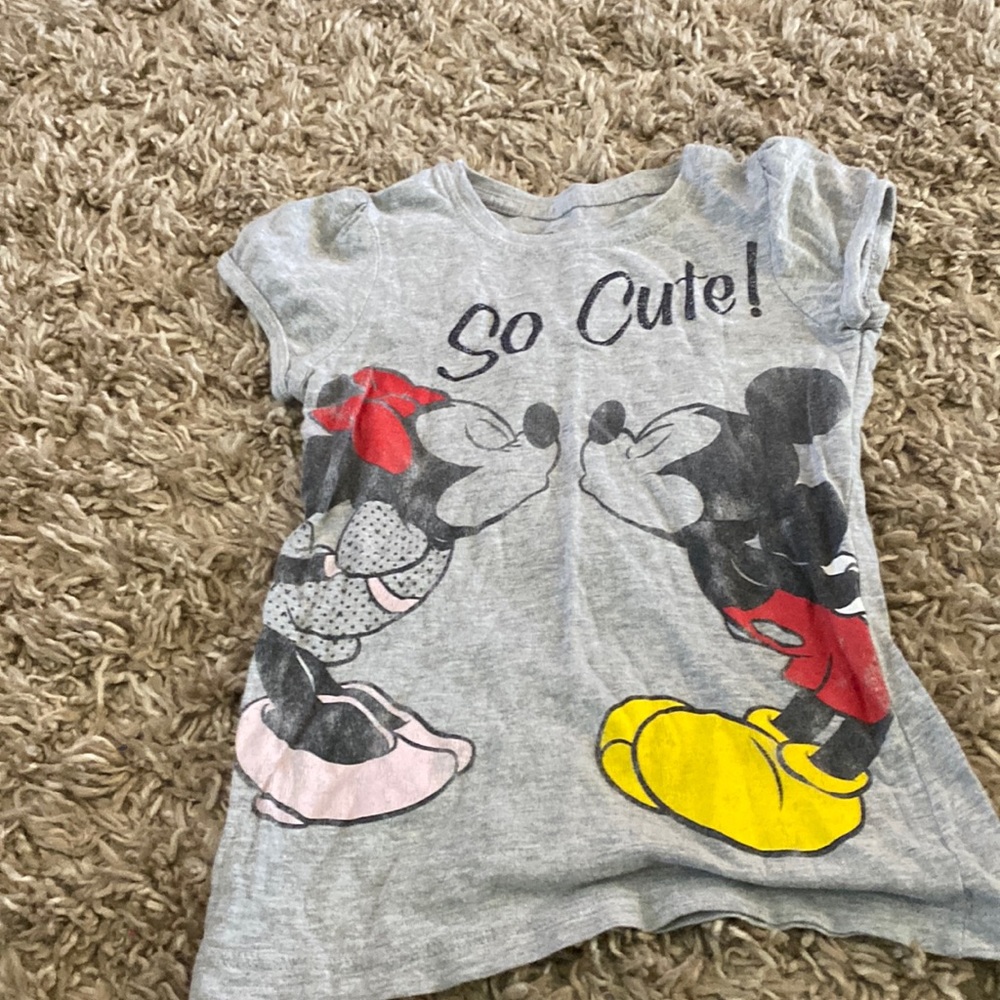 Disney girls top size small